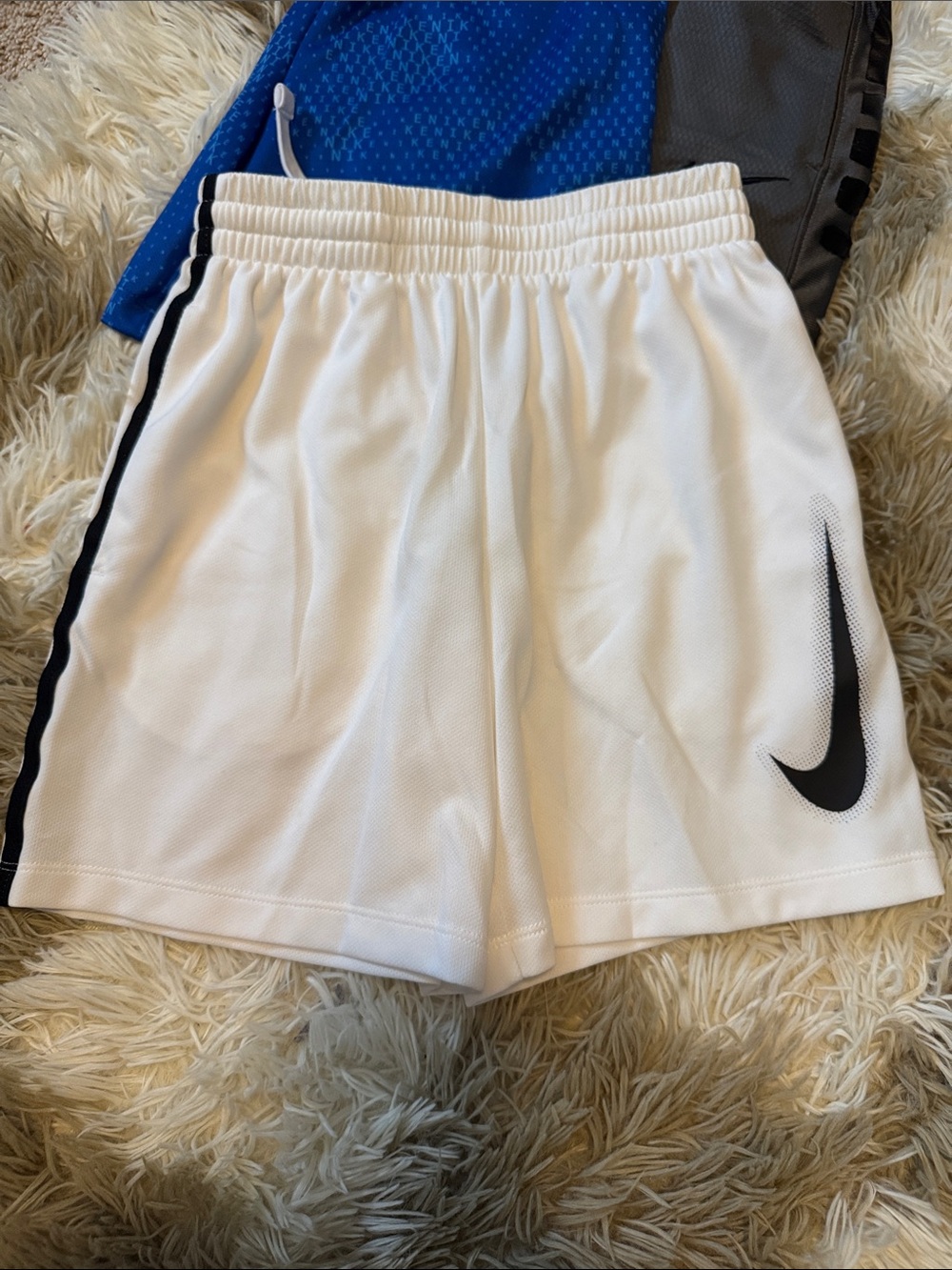Nike 5 Pairs Kids Athletic Shorts Bundle Size Small (7) Boys Dri-Fit - Picture 9 of 14